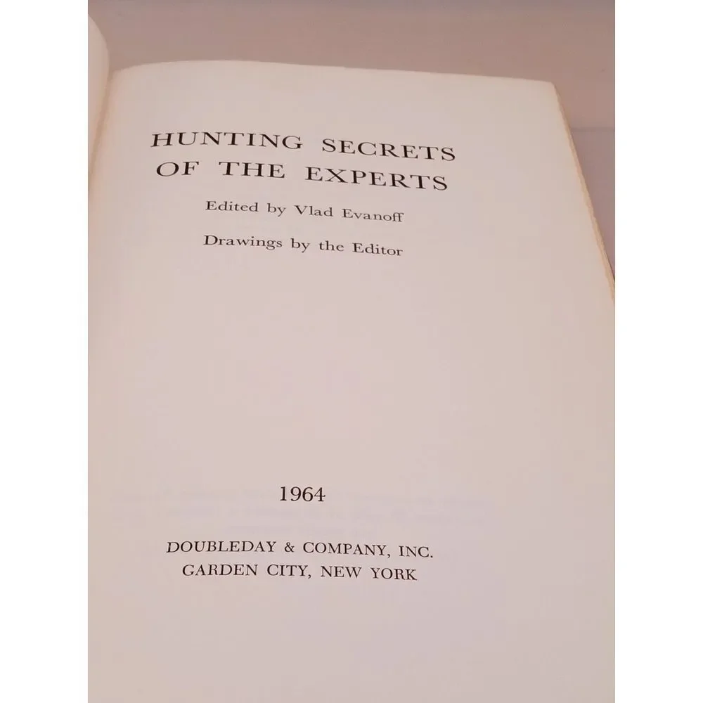 The Experts' Book Of The Shooting‎ Sports by D. Petzal & HUNTING SECRETS OF THE